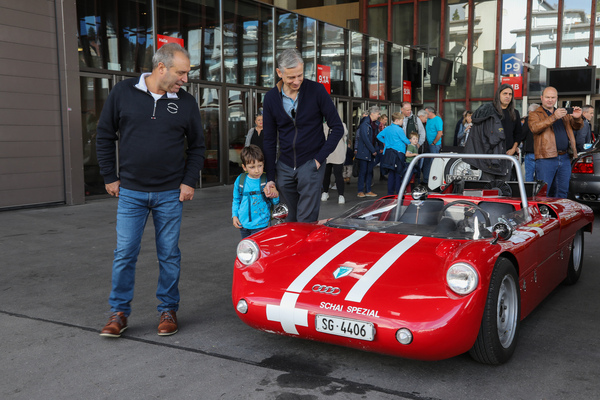 Image: Schai Spezial DKW (1964) - Toni Schai's famous racing car, still causing a stir - Oldtimermesse St. Gallen 2024
