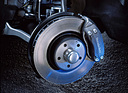Scheibenbremse mit Senotronic Brake Control bei der Mercedes-Benz E-Klasse der Baureihe 211