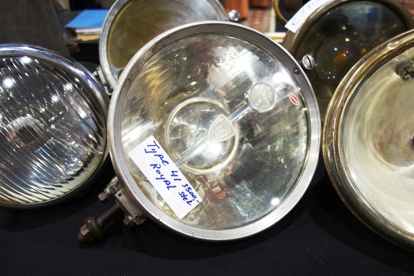 Scheinwerfer für den Bugatti Royale - EUR 3500 - InterClassics Maastricht 2019