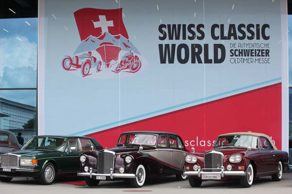 Bild: Scheinwerferdesign bei Nachkriegs-Bentley-Fahrzeugen - Swiss Classic World Luzern 2019