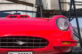 Scheionwerfer hinter Plexiglas - Lorenz & Rankl Silver Falcon (1988)