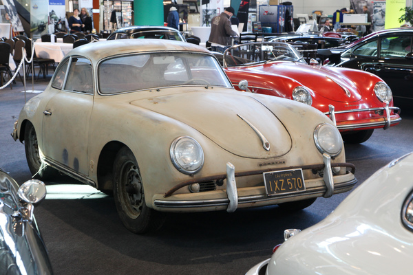 Scheunenfund? Porsche 356 Coupé mit Restaurierungsbedarf - Retro Classics Stuttgart 2017