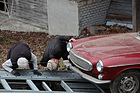 Scheunenfund Volvo P1800 S (1968) - alles passt, kein Aufsetzen ist zu befürchten