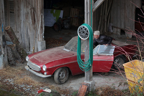 Scheunenfund Volvo P1800 S (1968) - jetzt geht's ans Aufladen