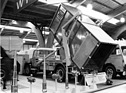 Schindler-Wirz Schwenlader mit Absetzkasten - Genfer Autosalon 1968