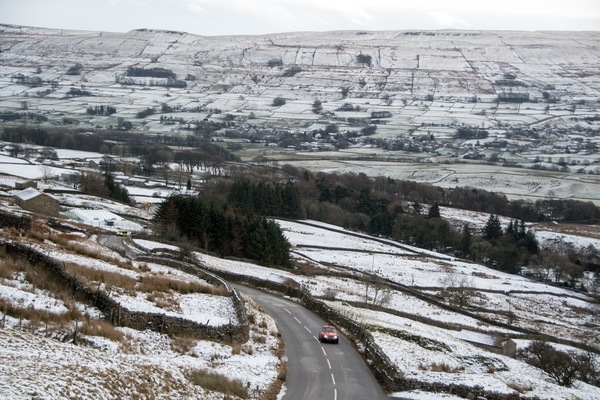Schnee gab es auch - Rallye Le Jog 2017