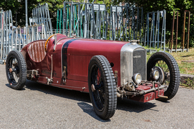 Bild Schnittiger Sportwagen der 1930er-Jahre – Ecurie Anges Bleus im Boxenstop Tübingen 2025