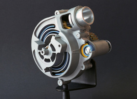 Schnittmodell eines G-Laders von VW Schnittmodell eines G-Laders von VW