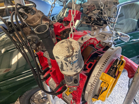 Cutaway model of a Wankel engine - Cyprus Historic & Classic Motor Museum
