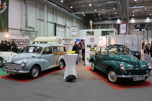 Bild Schön sind sie alle, die Varianten des Morris Minor - Hamburg Motor Classics 2018