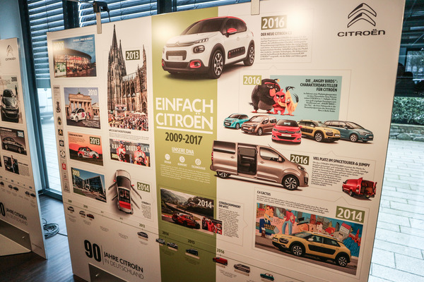 Schön zusammengestellte Schautafeln der Wanderausstellung