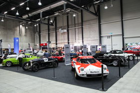 Schöne Autos auf dem Stand von Lutziger Classic Cars, im Vordergrund der Werks-Stratos - Swiss Classic World Luzern 2016 Schöne Autos auf dem Stand von Lutziger Classic Cars, im Vordergrund der Werks-Stratos - Swiss Classic World Luzern 2016