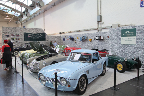 Schöne britische Klassiker bei Christoph Dorscheid (Techno Classica 2017)