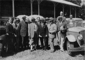 Schönheitskonkurrenz Luzern - die Jury in den Dreissigerjahren Schönheitskonkurrenz Luzern - die Jury in den Dreissigerjahren