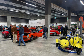 Schon am Morgen war die Oldtimermesse gut besucht – Oldtimermesse St. Gallen