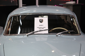 Schon am Tag 1 sah man vielerorts diese Zettel - gesehen an der Techno Classica 2016