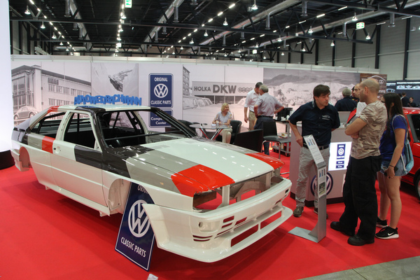 Schon bald wird dieser Audi Quattro fertig sein - gesehen bei Autowelt Bachmann - Swiss Classic World Luzern 2018