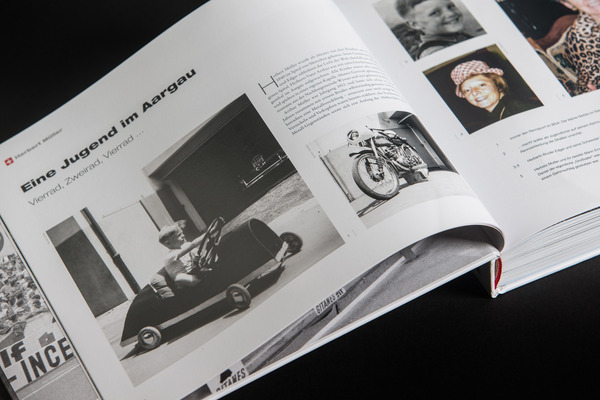 Bild Schon früh auf vier Rädern unterwegs - Buch «Herbert Müller "… alles zu langsam!”»