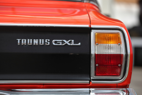 Schriftzüge - Ford Taunus GXL - 2. TCS Youngtimer und Classictreffen in Pratteln 2016