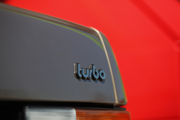 Schriftzüge - turbo auf dem Audi - 2. TCS Youngtimer und Classictreffen in Pratteln 2016