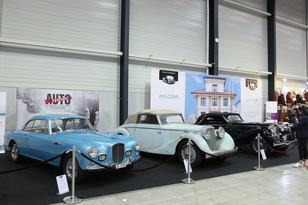 Schweizer Karosserien auf dem Stand des Swiss Car Registers - Swiss Classic World Luzern 2019