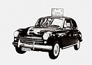 Seat 1400 (1953) - Der erste Seat 1400