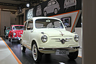 Seat 600 (1957) - 60 Jahre hat dieses Modell schau auf dem Buckel, dahinter ein Seat 600 E von 1970 (Techno Classica 2017)