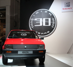 Seat Ibiza 1.5 GLX (1984) - an der Techno Classica 2014 Seat Ibiza 1.5 GLX (1984) - an der Techno Classica 2014