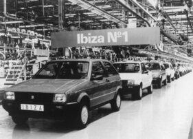 Seat Ibiza (1984) - Produktionsbeginn