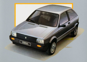 Seat Ibiza (1984) - auf der Pressemappe