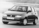 Seat Ibiza (1994) - auch die zweite GEneration gab's mit zwei und vier seitlichen Türen