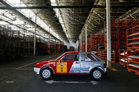Seat Ibiza Bimotor (1986) – Die heutige Lackierung orientiert sich am Farbschema der Saison 1988. Im Vorjahr war der Bimotor blau, 1986 weiss Seat Ibiza Bimotor (1986) – Die heutige Lackierung orientiert sich am Farbschema der Saison 1988. Im Vorjahr war der Bimotor blau, 1986 weiss