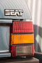 Seat Ibiza GL 1.5i (1989) - schlanke Heckleuchten und damit eine grössere Heckklappe