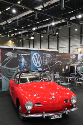 Sehr früher VW Karmann-Ghia bei Cagero - Swiss Classic World Luzern 2019