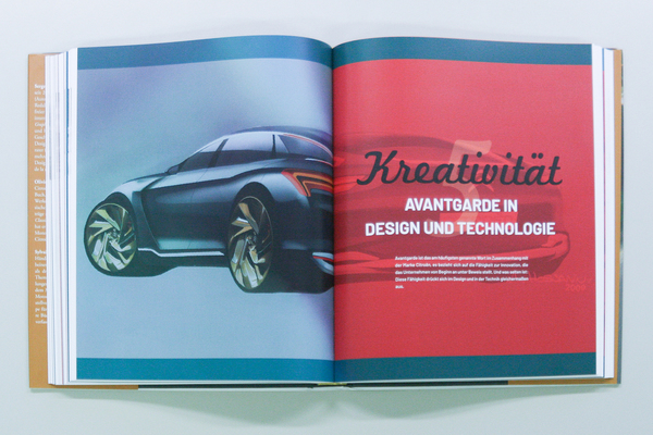 Selbstverständlich ist die Kreativität ein wesentliches Element der Marke - Buch "100 Jahre Citroën"