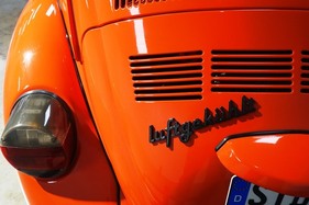 Selbstverständlicher Hinweis auf einem Käfer – im Museum in Dortmund