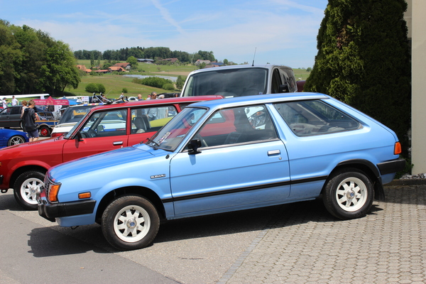 Selten gekaufte Coupéversion von Subaru - Japaner Young- und Oldtimertreffen Bleienbach 2016
