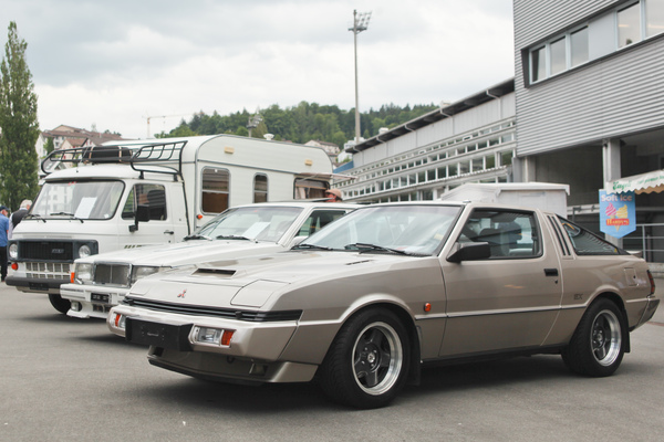 Seltener als mancher Ferrari - Mitsubishi Starion Turbo von 1983 - angeboten im Aussenbereich für 8800 Franken - Swiss Classic World 2015