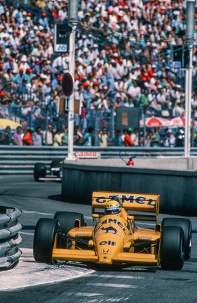 Senna 1987 im 2. der insgesamt vier Knicks (Pos 23)
