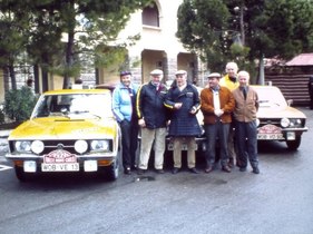 Sepp Greger, Baron de Graffenried, Huschke von Hanstein, Peter-Max Müller, Fürst von Metternich, Helmut Polensky (1970)
