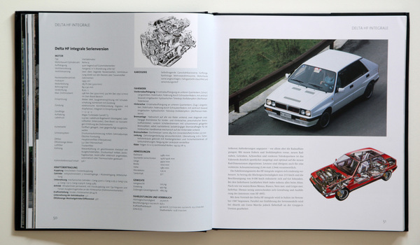 Serienversion Delta HF Integrale - Buch "Lancia Delta HF Integrale - die Geschichte eines Champions"