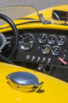 Shelby Cobra 289 (1967) - Schnelltankverschluss hinter der Besatzung