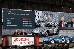 Bild zu Artikel Gooding Christie's Pebble Beach 2026 – eine Cobra und zwei Ferrari am teuersten