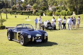 Shelby Cobra auf dem Concours-Rasen - Mallorca Classic Week 2022 Shelby Cobra auf dem Concours-Rasen - Mallorca Classic Week 2022