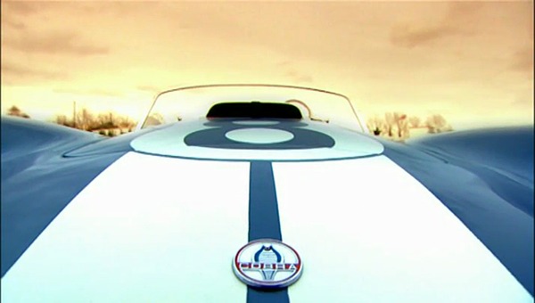 Shelby Cobra - so benannt durch den Konstrukteur Carroll Shelby - Standbild aus dem Film The Snake and the Stallion