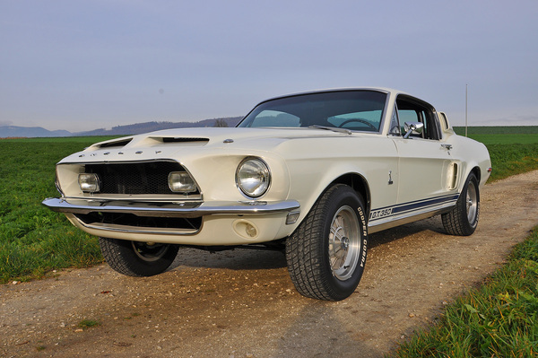 Bild: Shelby GT 350 Fastback (1968) - als Lot 141 angeboten an der Versteigerung Oldtimer Galerie Toffen in Gstaad vom 29. Dezember 2021
