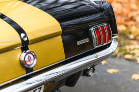 Shelby GT 350-H (1966) – Am Heck sparte sich Shelby ein neues Emblem mit dem zusätlichen "H"