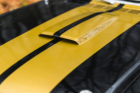 Shelby GT 350-H (1966) – Die Hutze auf der Motorhaube führt Atemluft zum Holley-Vierfachvergaser