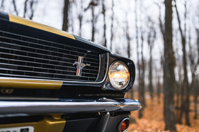 Shelby GT 350-H (1966) – obwohl er den Namen offiziell abgelegt hat, trägt er den galloppierenden Mustang im Kühlergrill