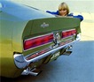 Shelby Mustang GT 350 (1967) - ein schöner Rücken kann entzücken - Abbildung aus Verkaufsprospekt
